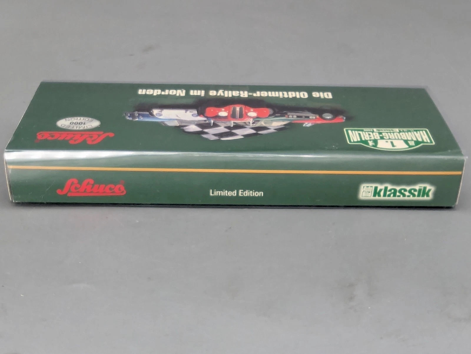 Modellautos 1:90 Schuco Piccolo-Set Oldtimer Rallye im Norden Hamburg Berlin OVP