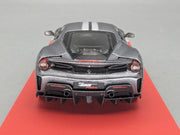 Modellautos 1:43 BBR Concept43 Ferrari 488 Pista RHD 2019 Grigio Ltd 01/20 OVP