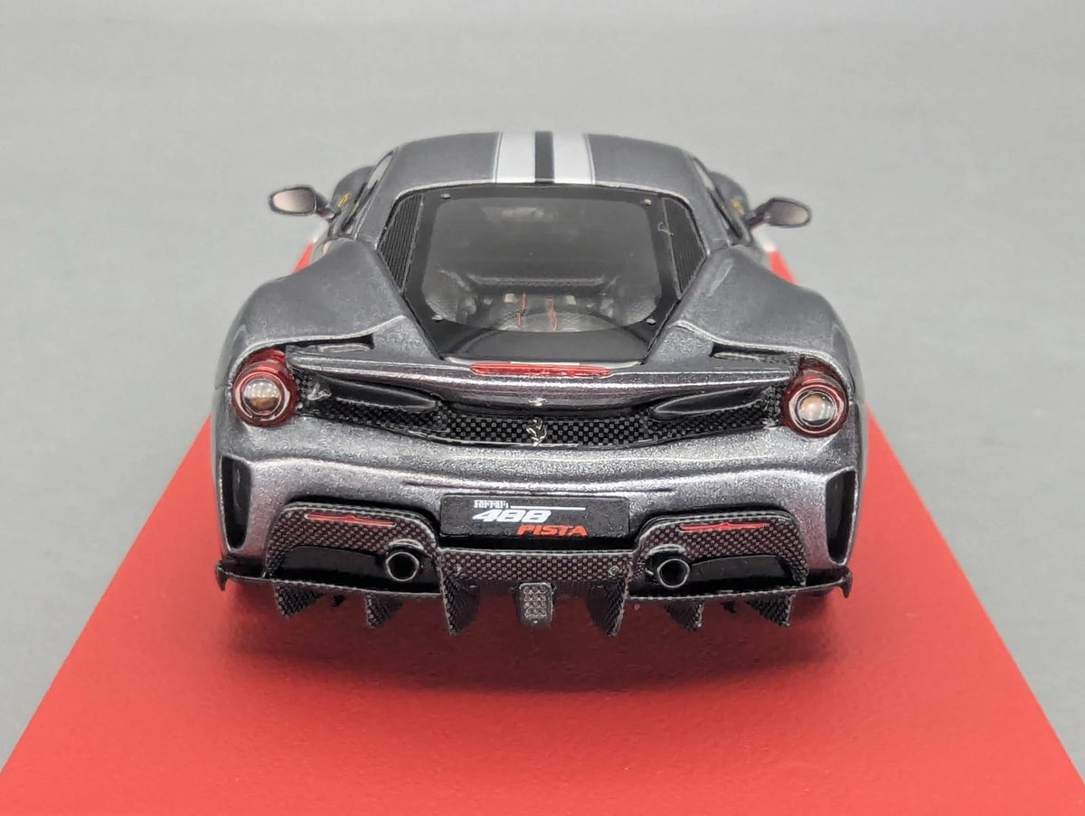 Modellautos 1:43 BBR Concept43 Ferrari 488 Pista RHD 2019 Grigio Ltd 01/20 OVP