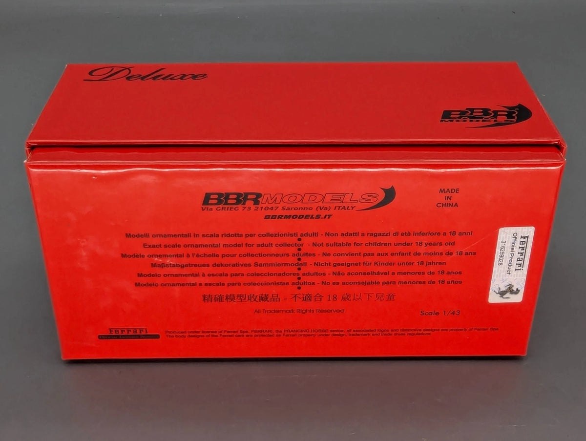 Modellautos 1:43 BBR Deluxe Calsito Ferrari LaFerrari Black Matt Ltd 10/28 OVP