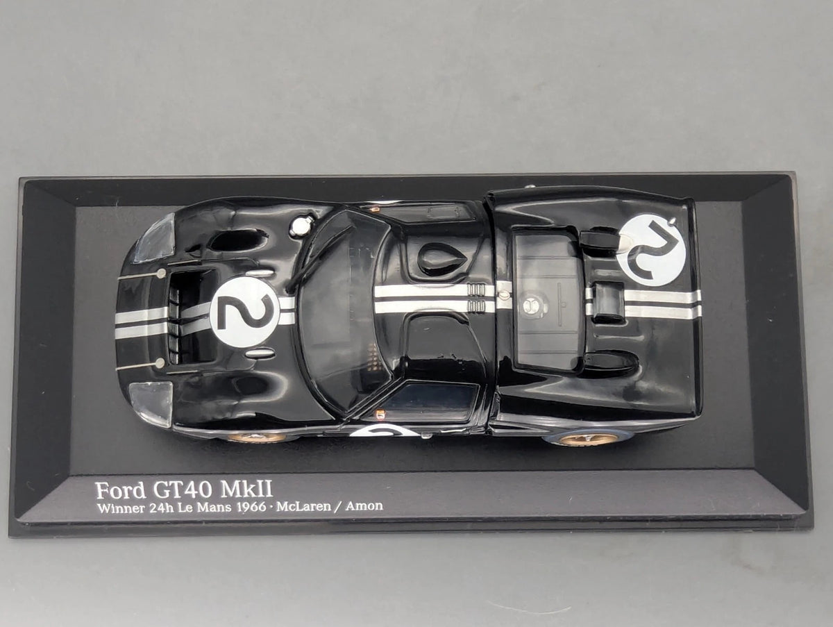 Modellautos 1:43 Minichamps Ford GT40 MkII Winner 24h Le Mans 1966 #2 mit OVP