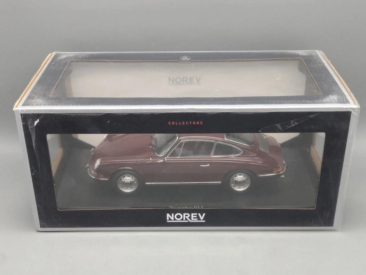 Modellautos 1:18 Norev Porsche 911 T 1969 Dark Red mit OVP