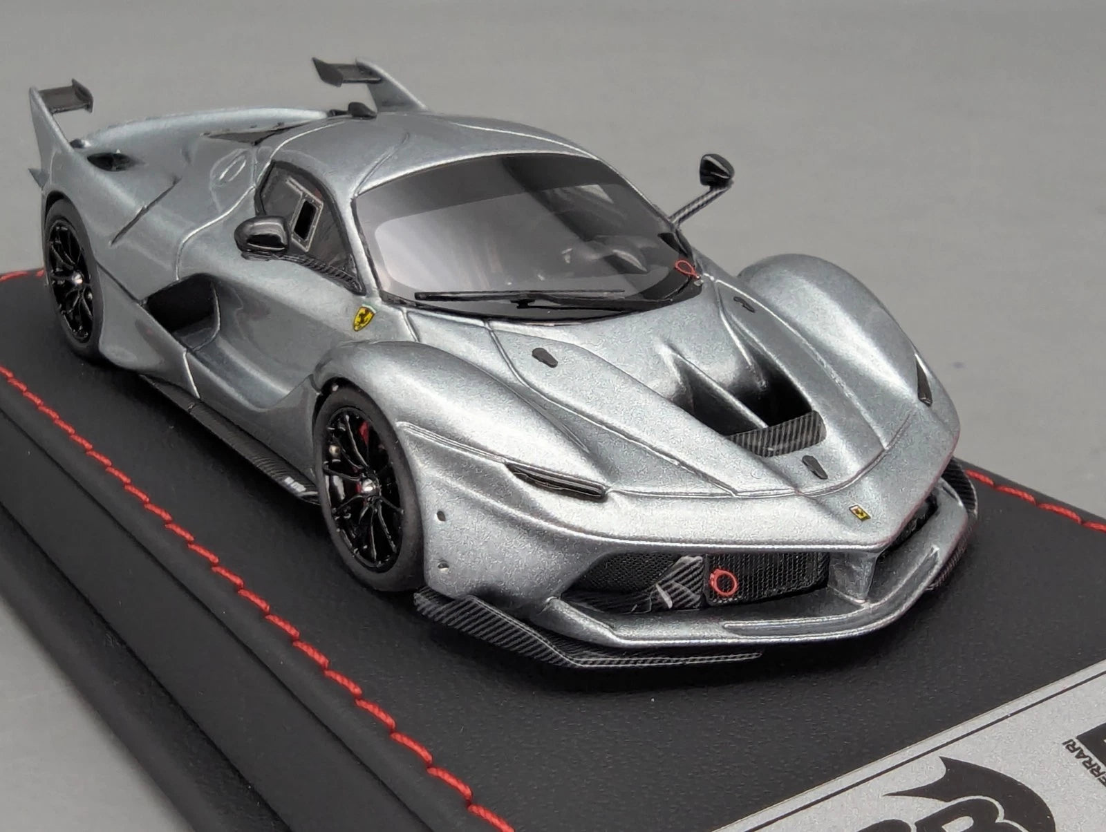 Modellautos 1:43 BBR Deluxe Calsito Ferrari FXX-K Grigio Titanio Ltd 01/20 OVP