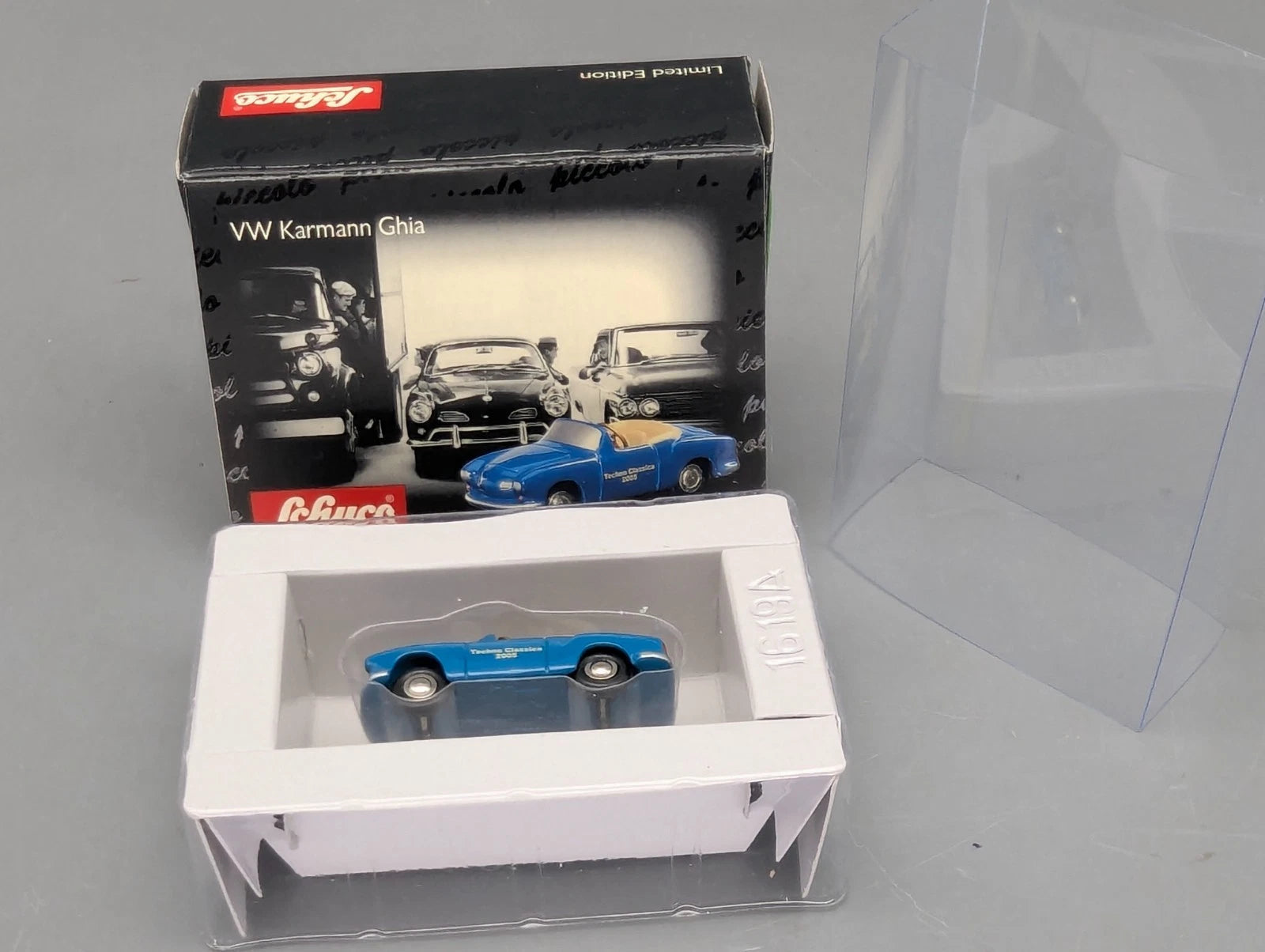 Modellautos 1:90 Schuco Piccolo Volkswagen VW Karmann Ghia Cabrio 500 pcs. OVP