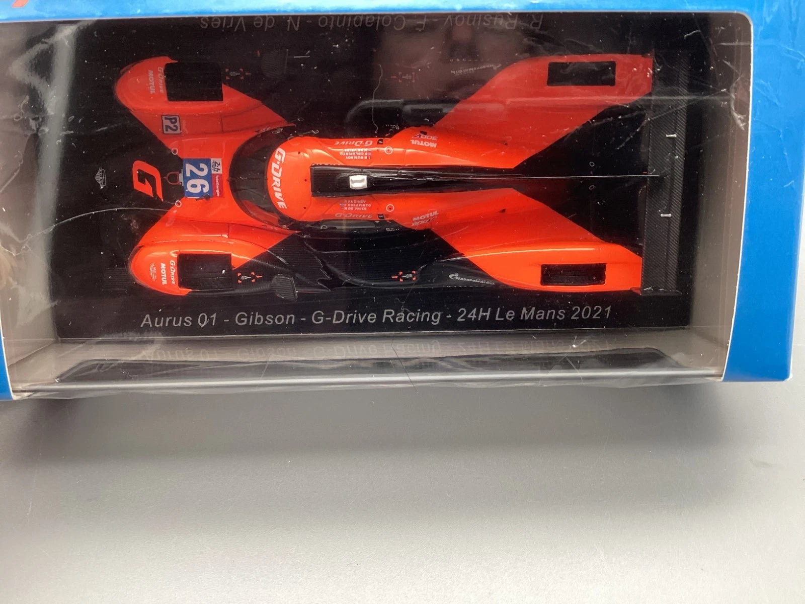 Modellautos 1:43 Spark Aurus 01 Gibson G-Drive LM 2021 #26 OVP ungeöffnet