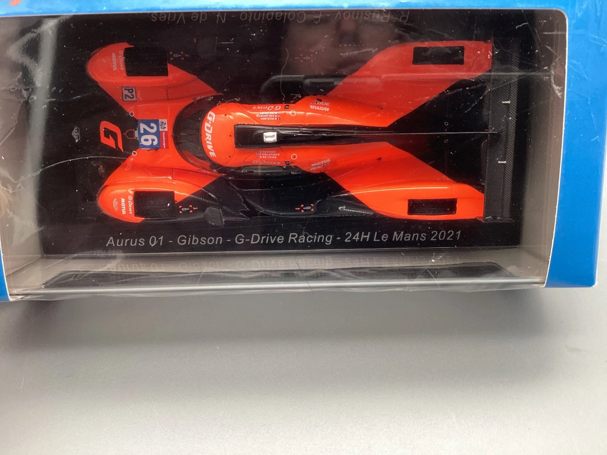 Modellautos 1:43 Spark Aurus 01 Gibson G-Drive LM 2021 #26 OVP ungeöffnet