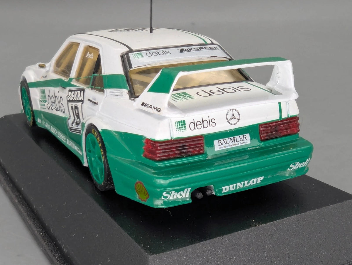 Modellautos 1:43 Minichamps Mercedes Benz 190E EVO2 1. Version 1992 #19 Asch OVP