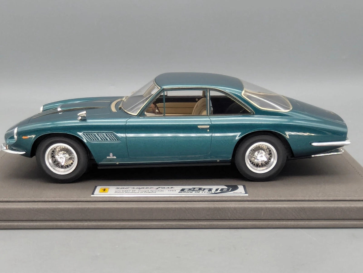 Modellautos 1:18 BBR Ferrari 500 Superfast SP 1964 Met. Grün 03/159 Stück OVP