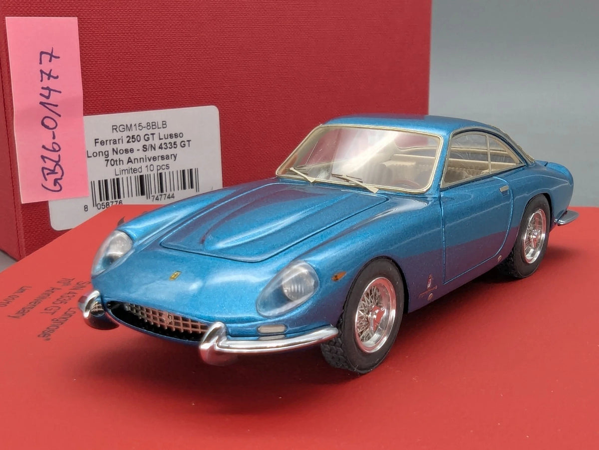 Modellautos 1:43 BBR Ferrari 250 GT Lusso Longnose Ltd 01/10 in OVP