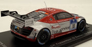 Modellautos 1:43 Spark Audi R8 LMS ultra 24h Nürburgring 2014 #18 in Vitrine