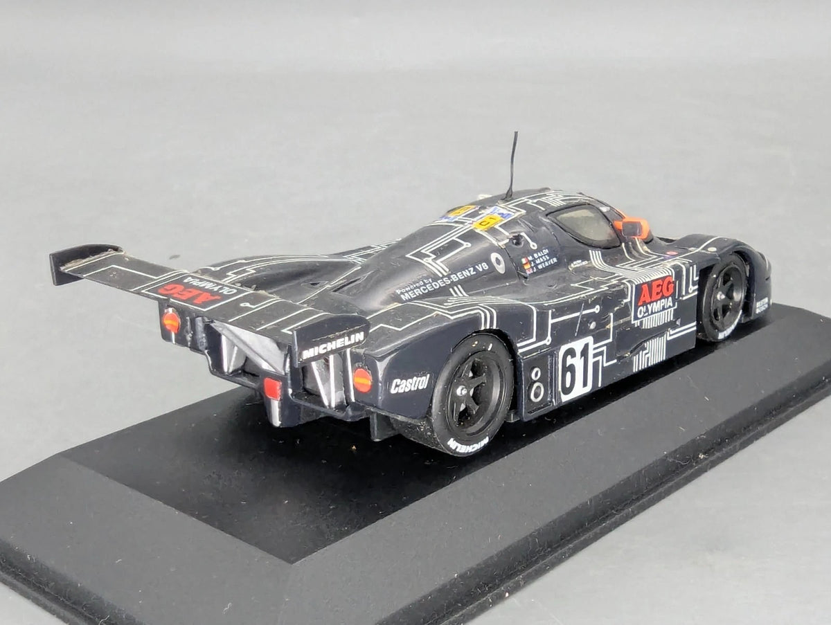 Modellautos 1:43 Max Models Sauber Mercedes C9 Kouros LM 1987 #61 mit OVP