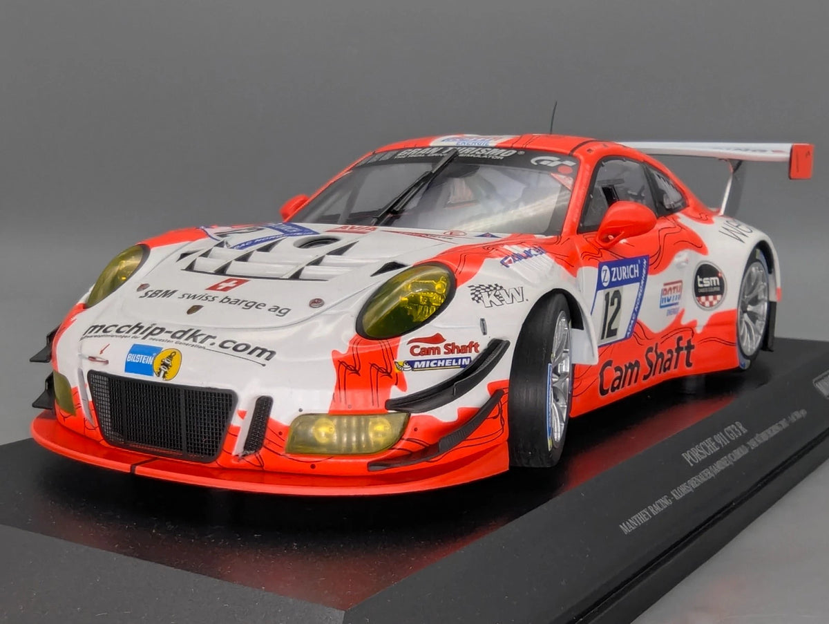 Modellautos 1:18 Minichamps Porsche 911 GT3 R 24h Nürburgring 2017 #12 OVP