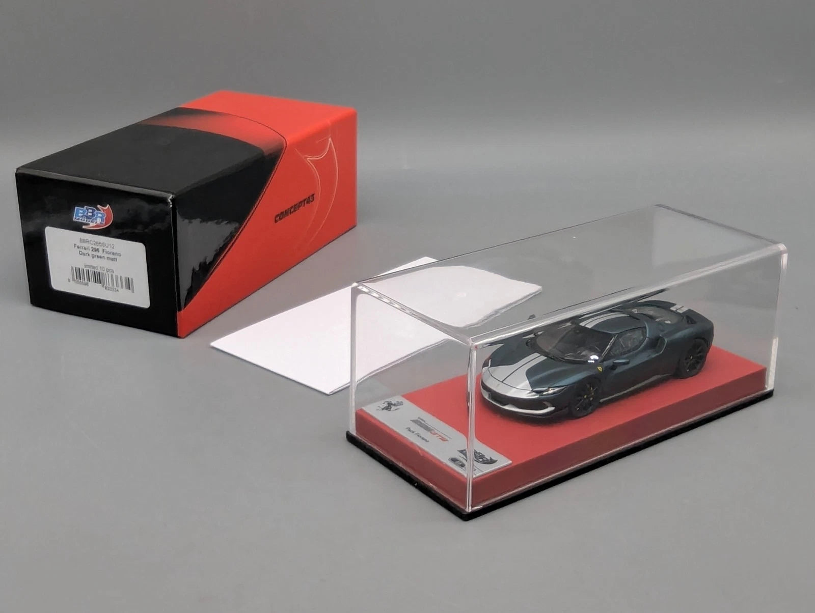 Modellautos 1:43 BBR Concept43 Ferrari 296 GTB Fiorano Limitiert 05/10 mit OVP