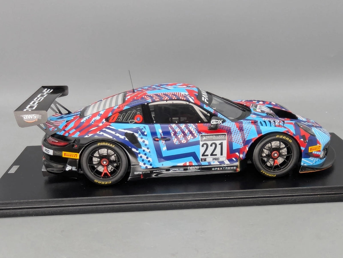 Modellautos 1:18 Spark Porsche 911 GT3 R GPX Spa 2022 #221 Lietz und andere OVP