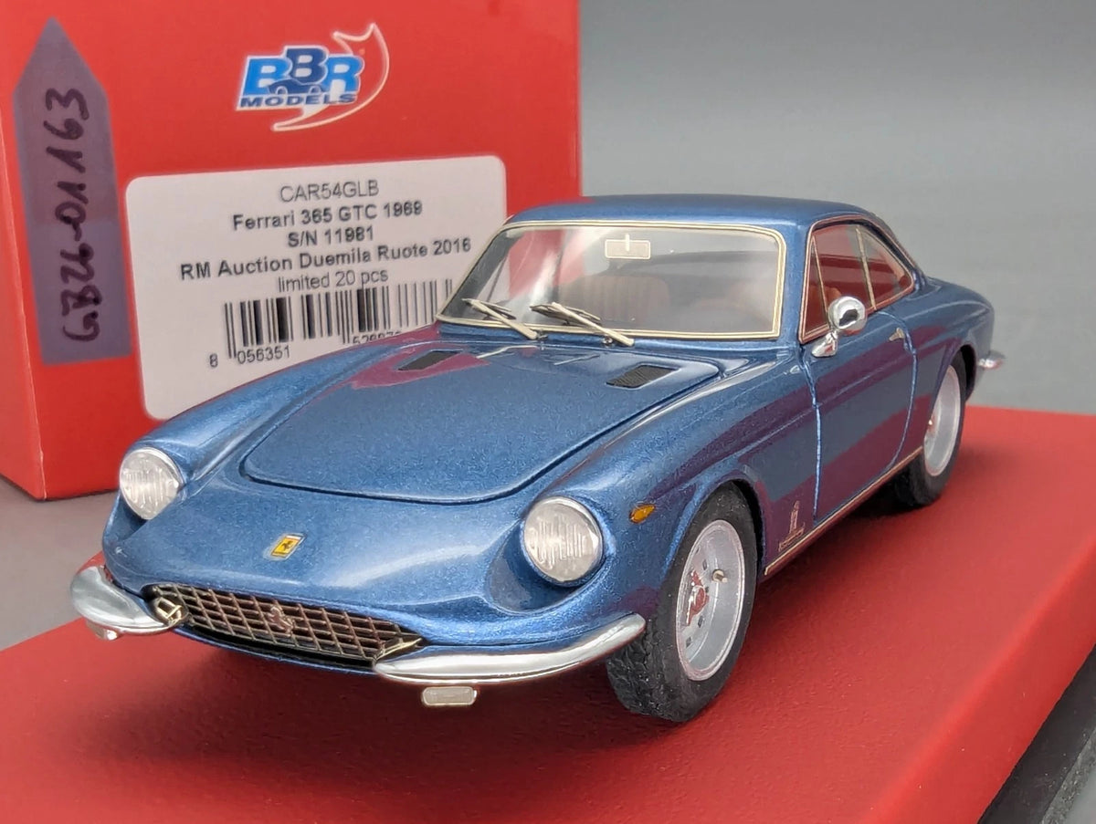 Modellautos 1:43 BBR Ferrari 365 GTC 1969 RM Auction Duemila 2016 Ltd 18/20 OVP