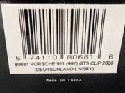 Modellautos 1:18 Autoart 80681 Porsche 911 (997) GT3 Promo Cup 2006 mit OVP