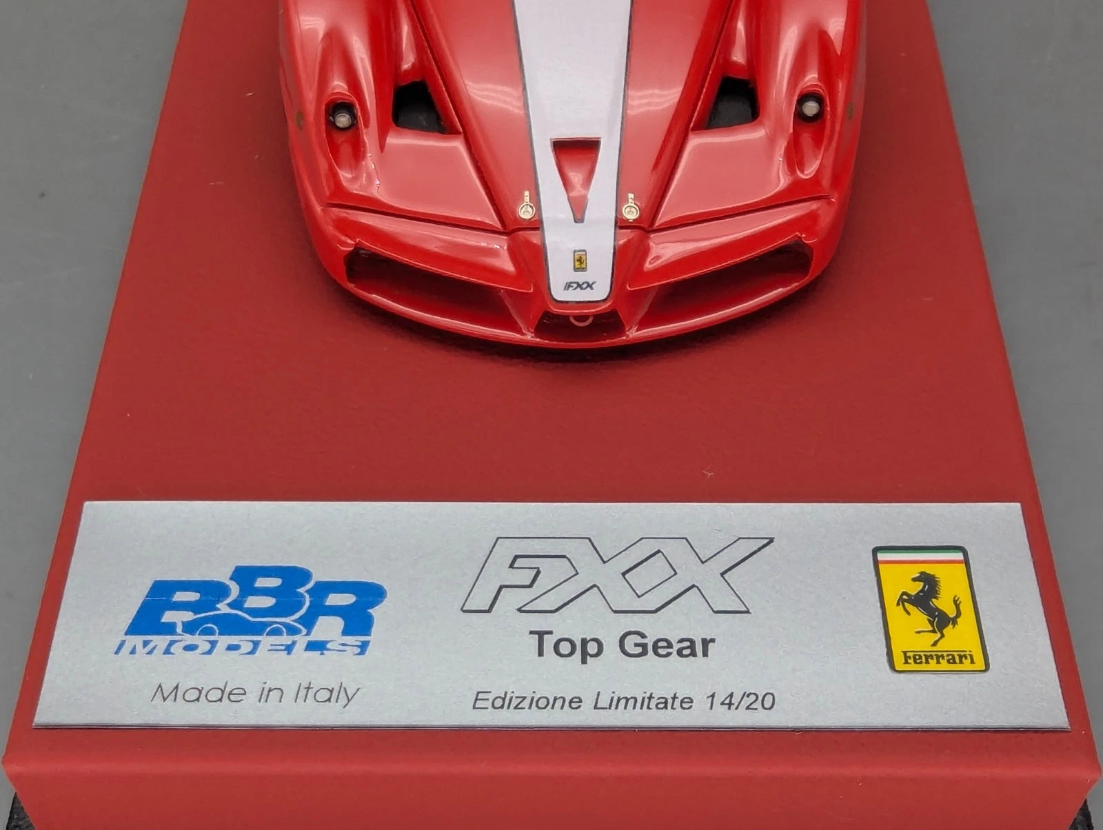 Modellautos 1:43 BBR Ferrari FXX 2006 Rot 14/20 OVP