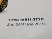 Modellautos 1:18 Spark Porsche 911 GT3 R Zweiter (2nd) 24h Spa 2019 #998 mit OVP