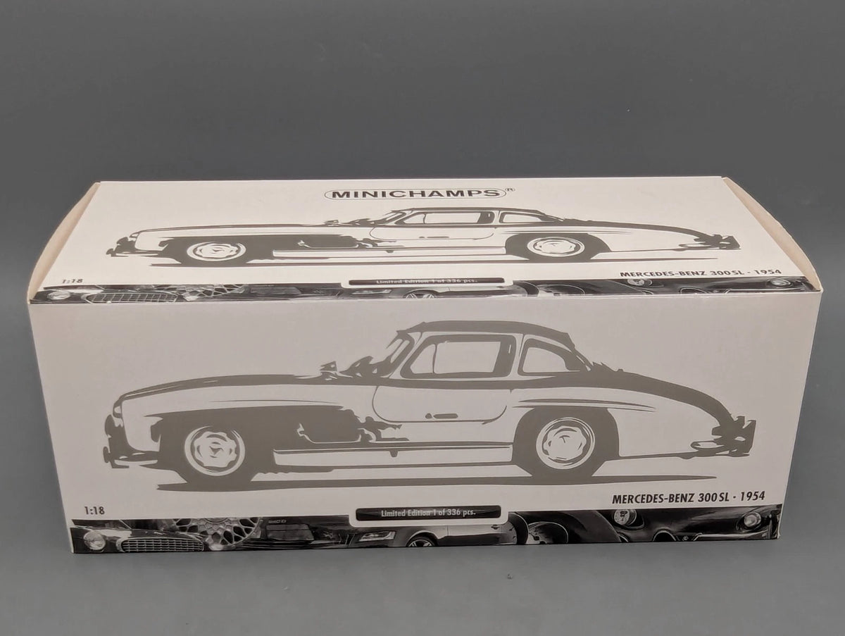 Modellautos 1:18 Minichamps Mercedes Benz 300 SL 1954 W198 Gullwing mit OVP