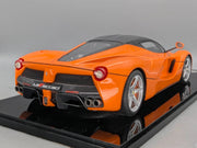 Modellautos 1:12 BBR Ferrari LaFerrari Honda Orange Gloss Black Roof L 07/10 OVP