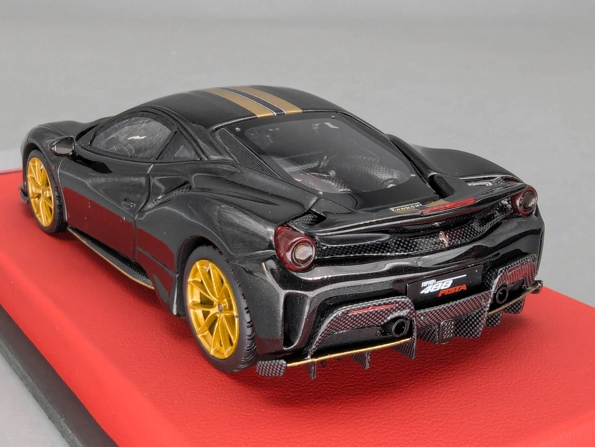 Modellautos 1:43 BBR Concept43 Ferrari 488 Pista RHD 2019 Nero St. Ltd 01/20 OVP