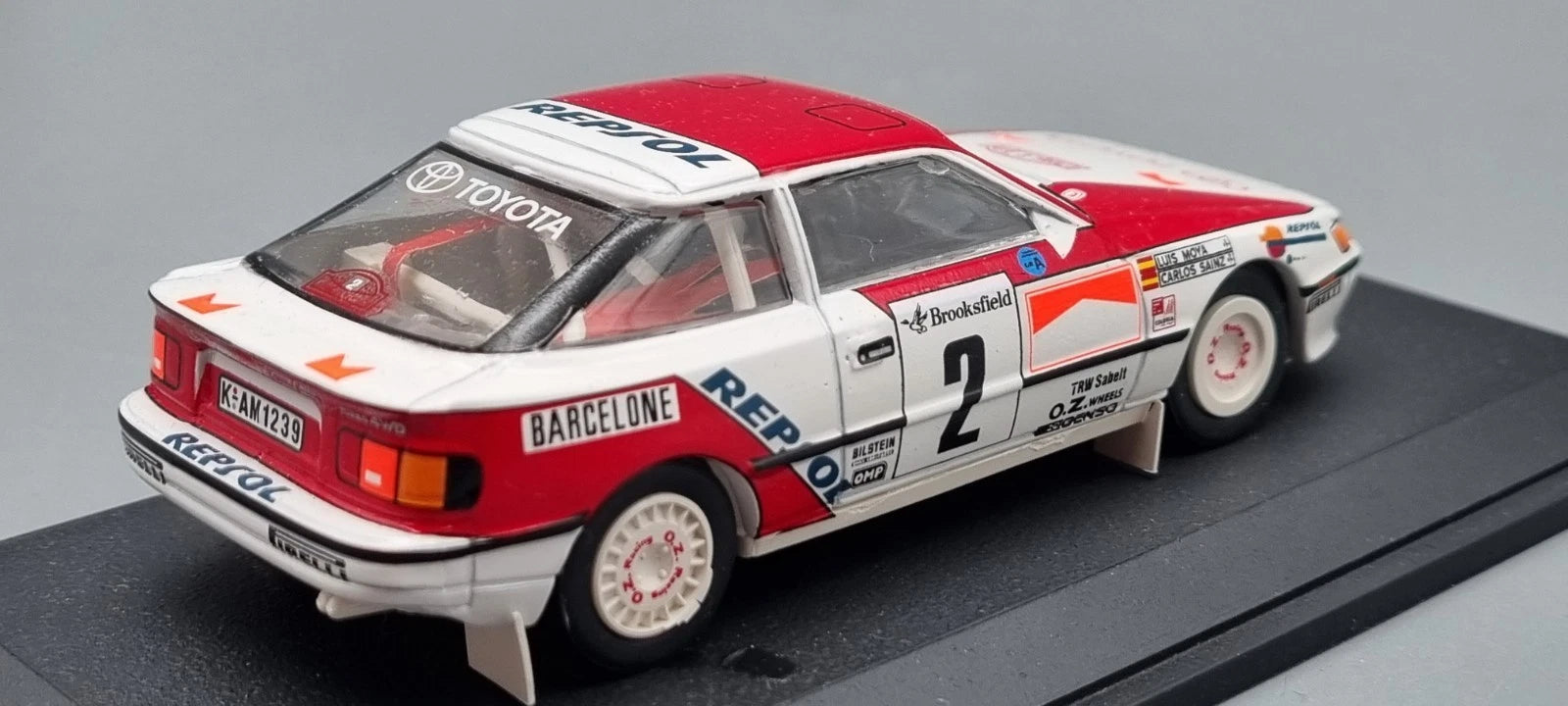 Modellautos 1:43 Trofeu Toyota Celica Rallye Monte Carlo 1991 #2 OVP