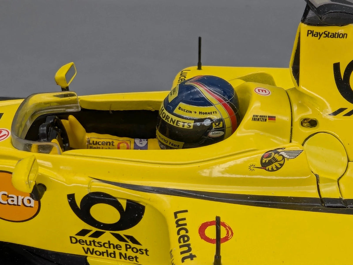 Modellautos 1:18 Hot Wheels Racing 26743 Jordan EJ10 2000 #5 H.-H. Frentzen OVP