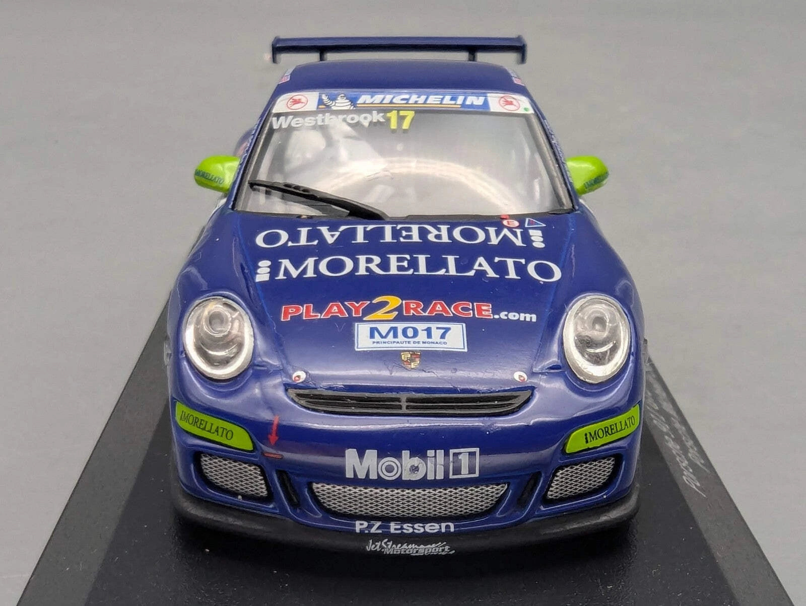 Modellautos 1:43 Minichamps Porsche 911 GT3 Cup 2006 #17 mit WAP Dealer OVP