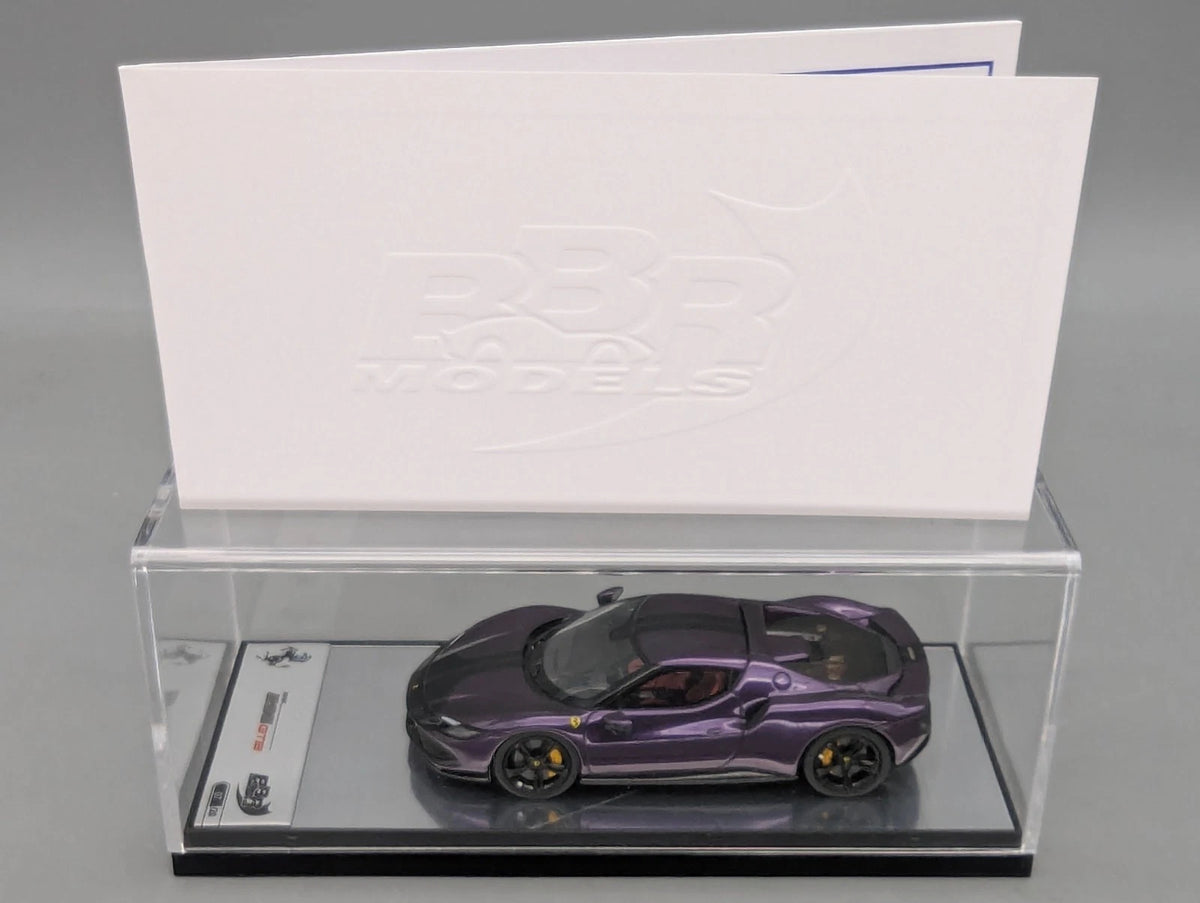 Modellautos 1:43 BBR Concept43 Ferrari 296 GTB Viola Dino Gloss Ltd 07/20 OVP