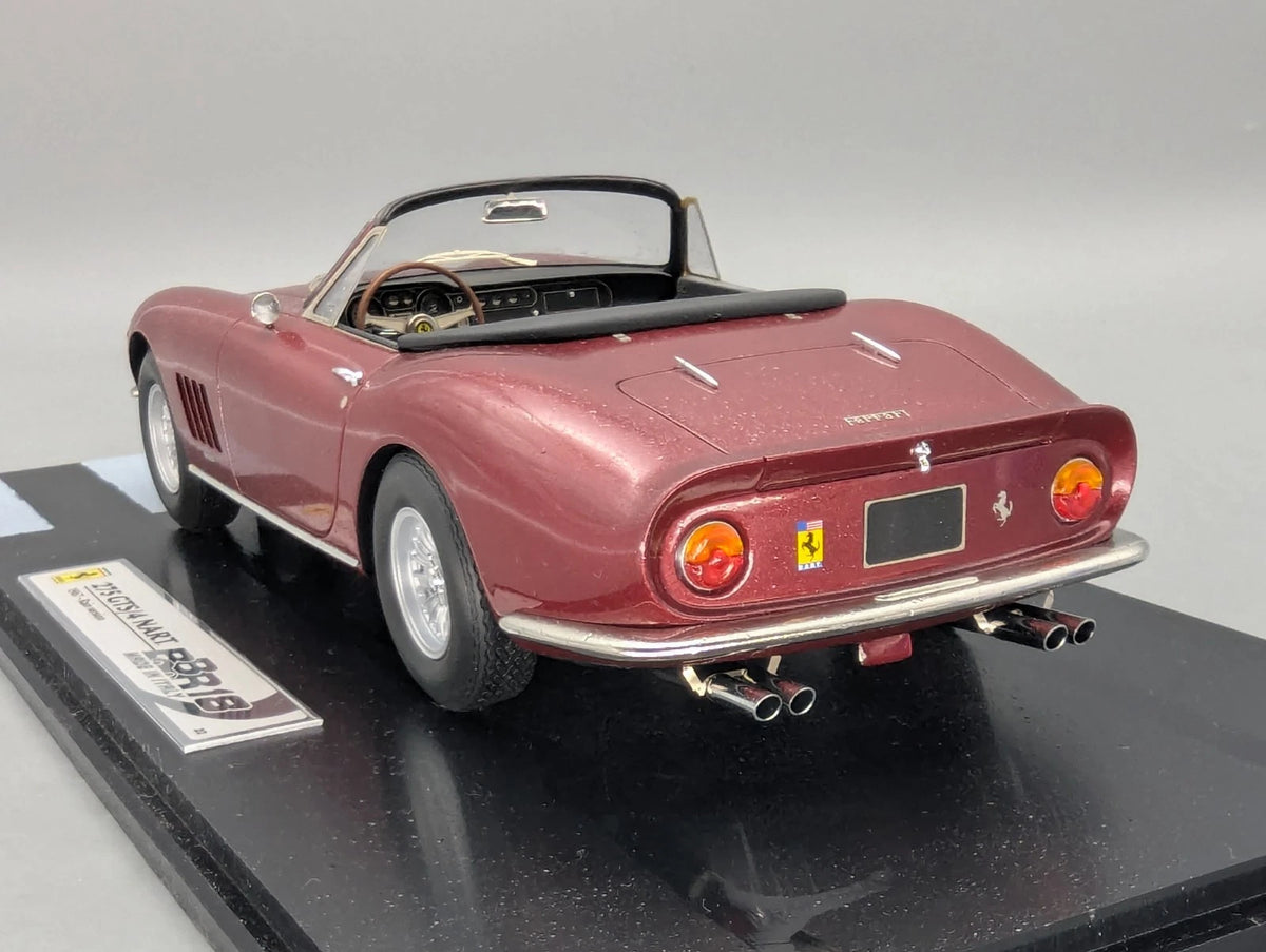 Modellautos 1:18 BBR Ferrari 275 GTS/4 Spider NART 1967 Rain Version 02/02 OVP