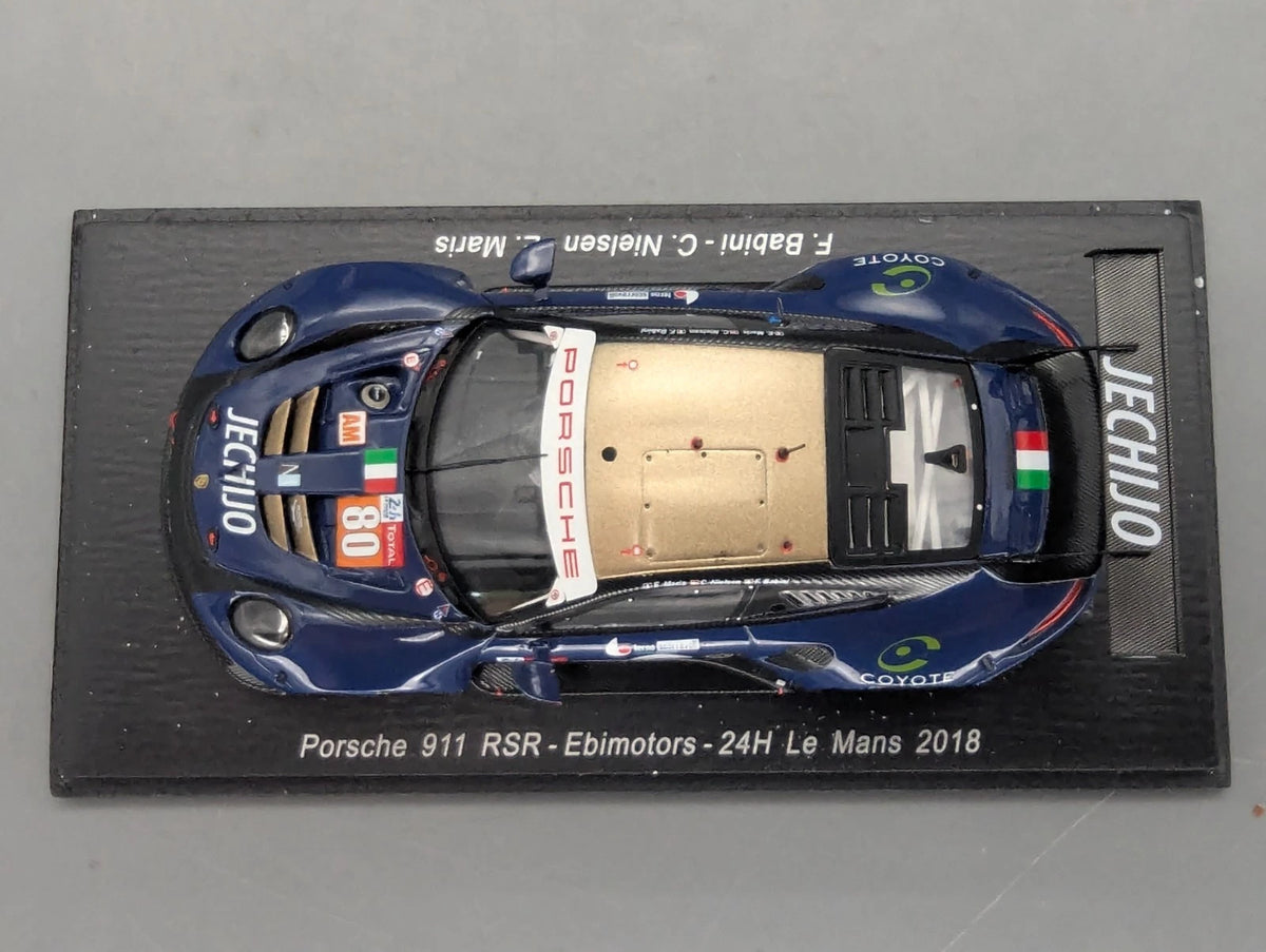 Modellautos 1:43 Spark S7040 Porsche 911 RSR 24h Le Mans 2018 #80 mit OVP