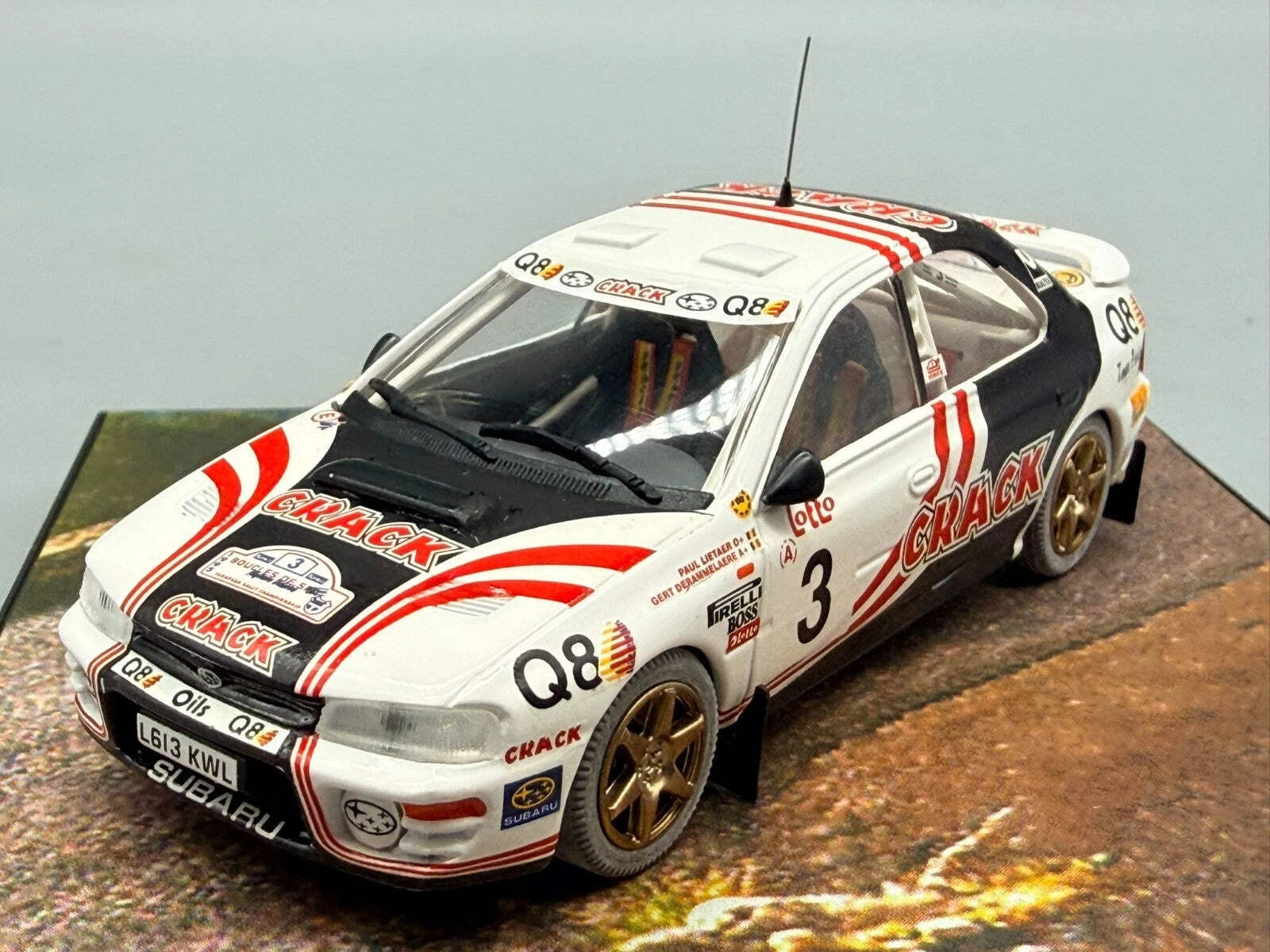 Modellautos 1:43 Trofeu Subaru Impreza Crack Boucles Spa 1995 #3 mit OVP