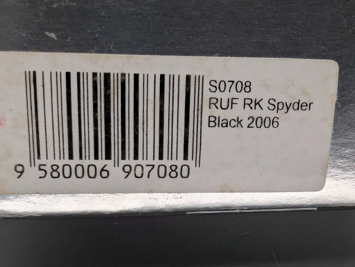 Modellautos 1:43 Spark S0708 Ruf RK Spyder Black 2006 mit OVP