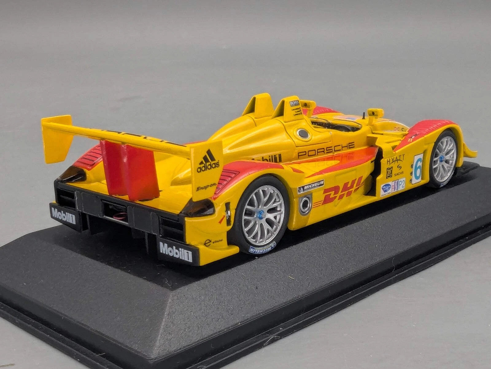 Modellautos 1:43 Minichamps Porsche RS Spyder 9RG ALMS 2007 #6 Penske Racing OVP