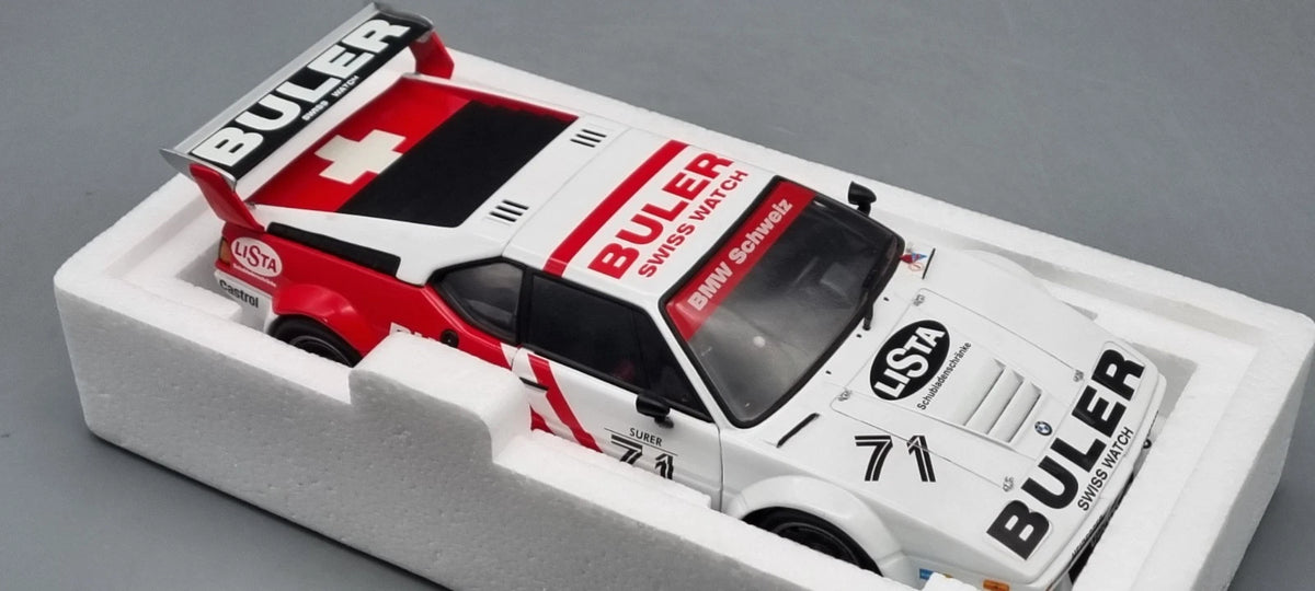 Modellautos 1:18 Minichamps 180 792971 BMW M1 Procar Series 1979 #71 Surer OVP