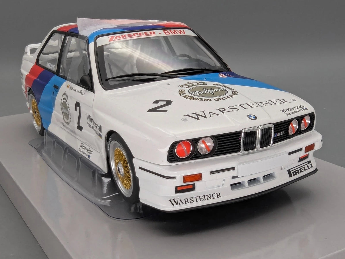 Modellautos 1:18 Werk83 BMW M3 E30 DTM Champion 1987 #2 E. van de Poele mit OVP