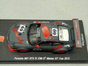Modellautos 1:43 Spark Porsche 997 GT3 R #69 Macau GT Cup 2012 mit OVP