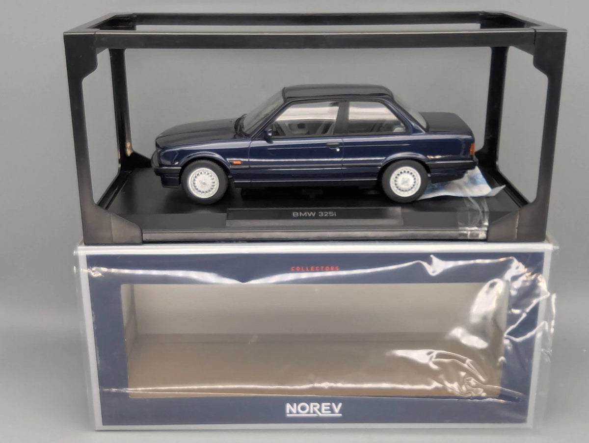 Modellautos 1:18 Norev BMW 325i 1988 Blue MetallicOVP