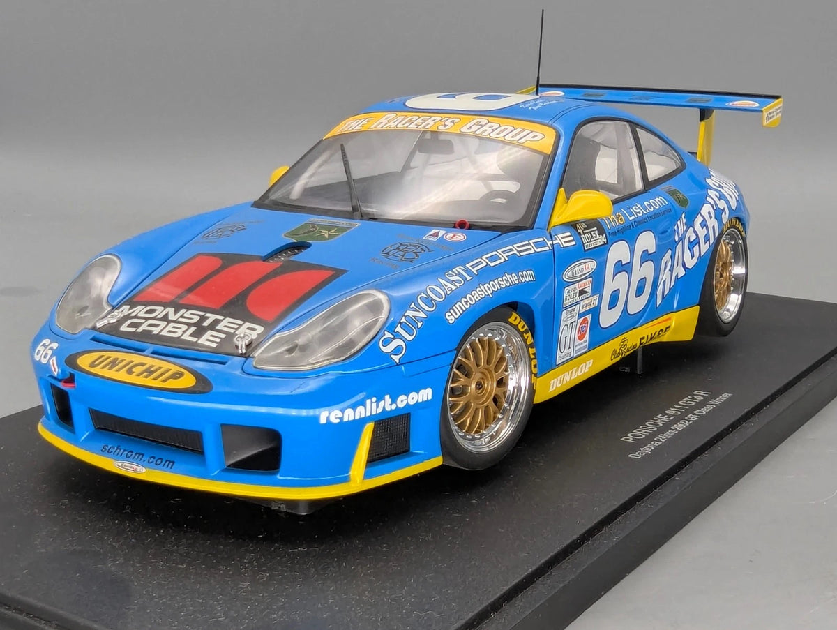 Modellautos 1:18 Autoart Porsche 911 GT3 R 24h Daytona 2002 WINNER  #66 mit OVP