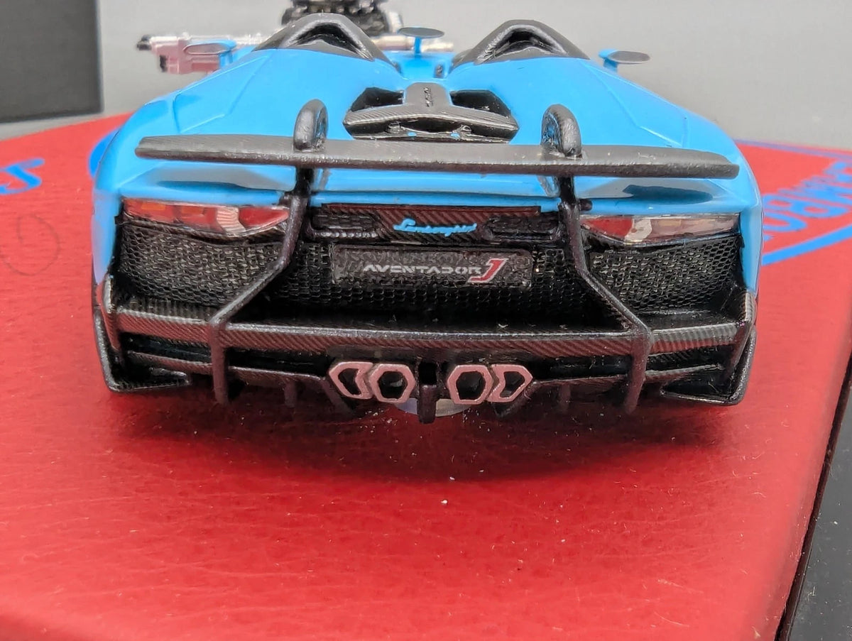 Modellautos 1:43 MR Lamborghini Aventador J Speedster Ltd 01/04 Engine Set OVP