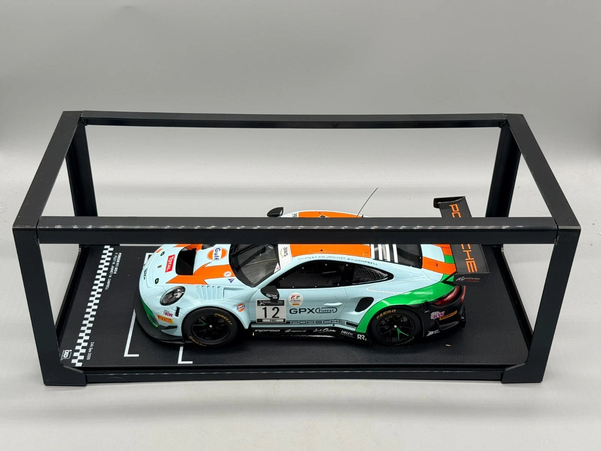 Modellautos 1:18 Ixo Porsche 911 GT3 R Spa 24h 2020 #12 mit OVP
