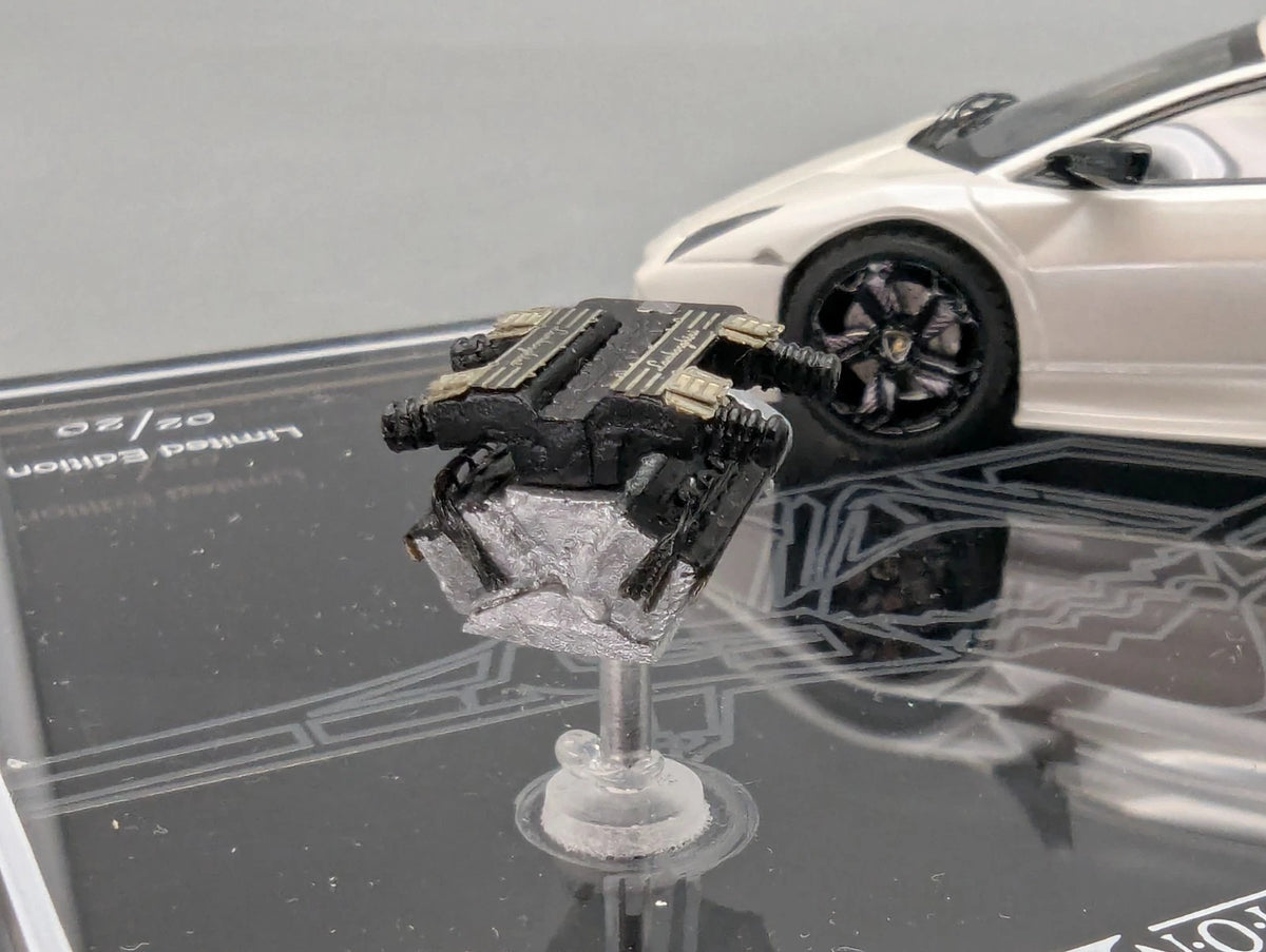 Modellautos 1:43 MR Collection Lamborghini Reventon Engine Set Ltd 02/20 in OVP
