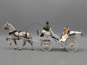 Zinnfiguren Set 1:24 Distler Schuco 873 0025 Hochzeitskutsche mit OVP