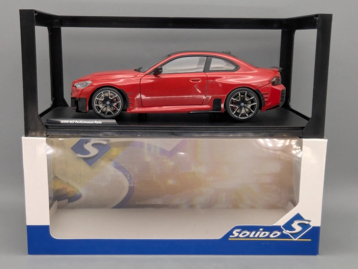Modellautos 1:18 Solido BMW M2 Performance Parts Rot mit OVP