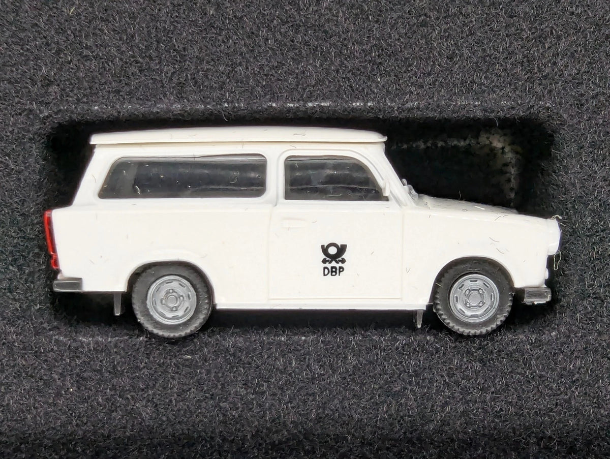 Modellautos 1:87 Herpa Post Museum Shop Trabant 601 S Universal 6-tlg Set OVP