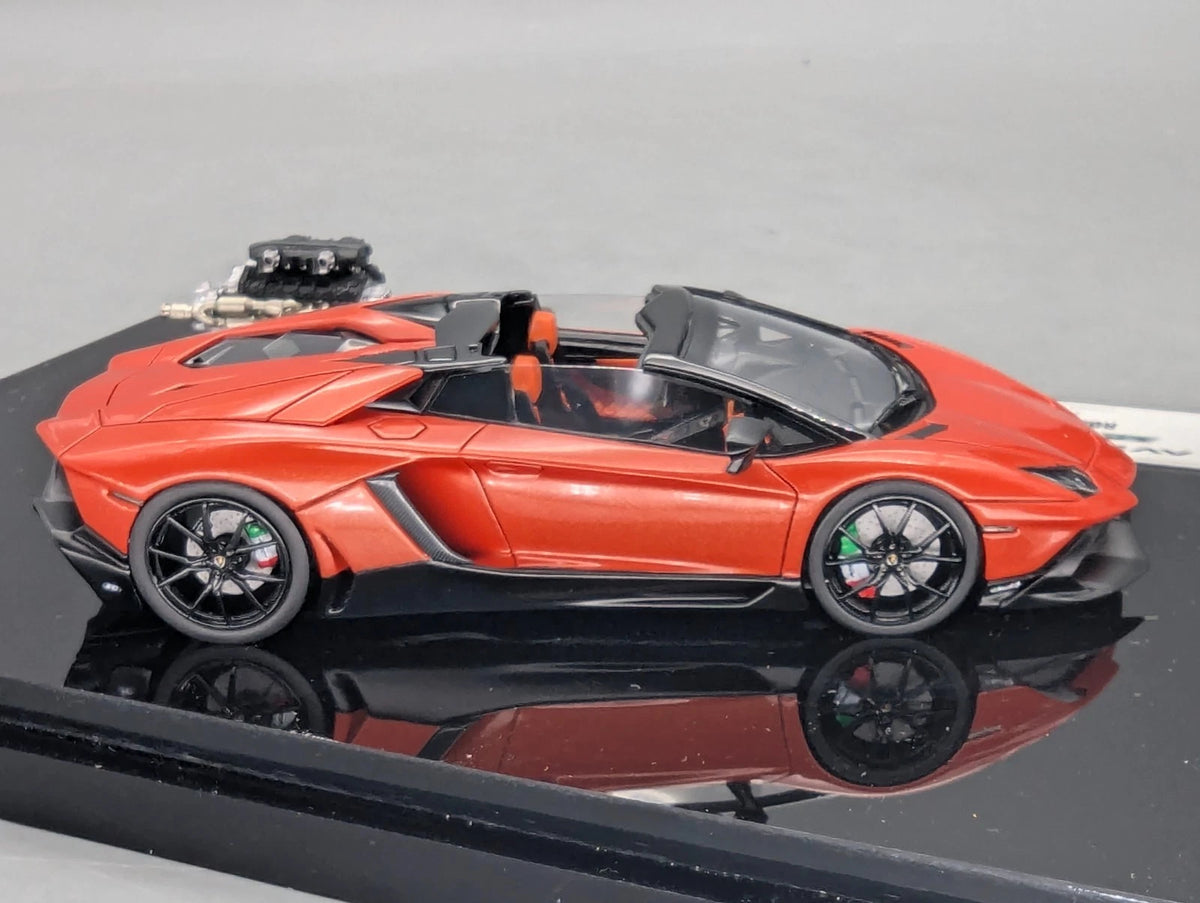 Eidolon Make Up 1:43 Lamborghini Aventador LP720-4 Roadster Engine Set OVP