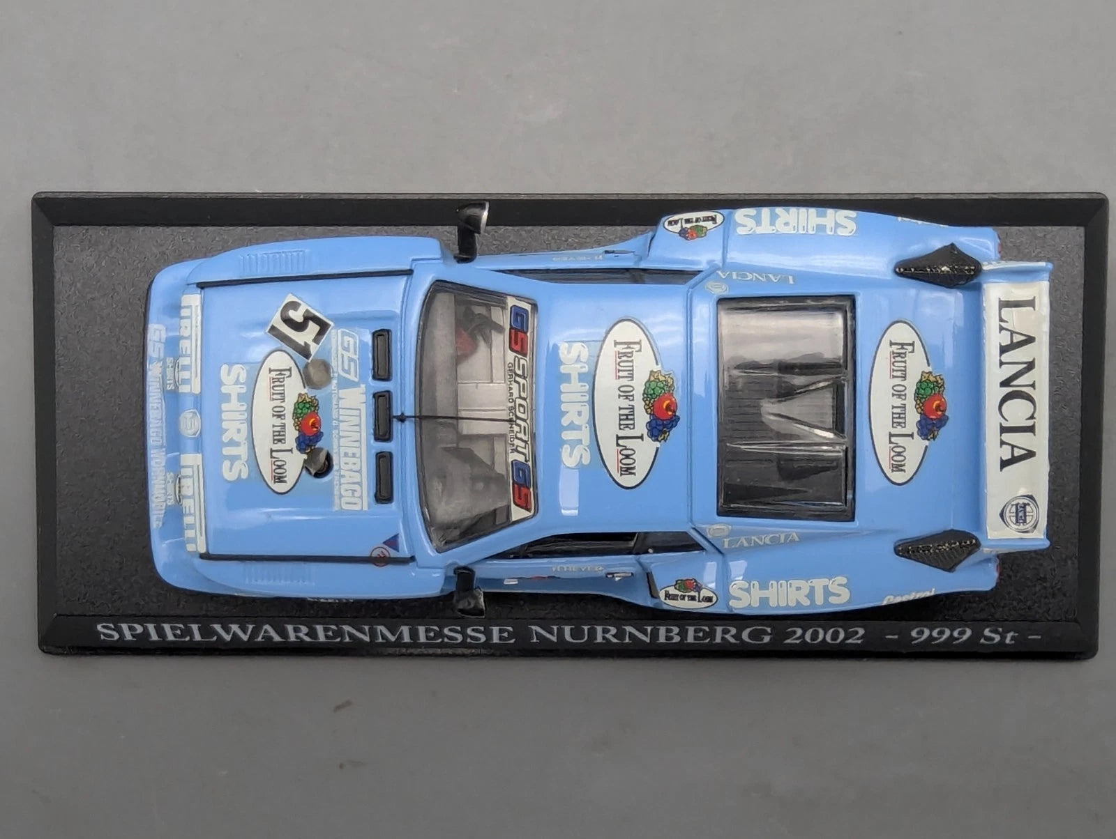 Modellautos 1:43 Best Model Lancia Beta MC WINNER DRM 1980 #51 H. Heyer  OVP