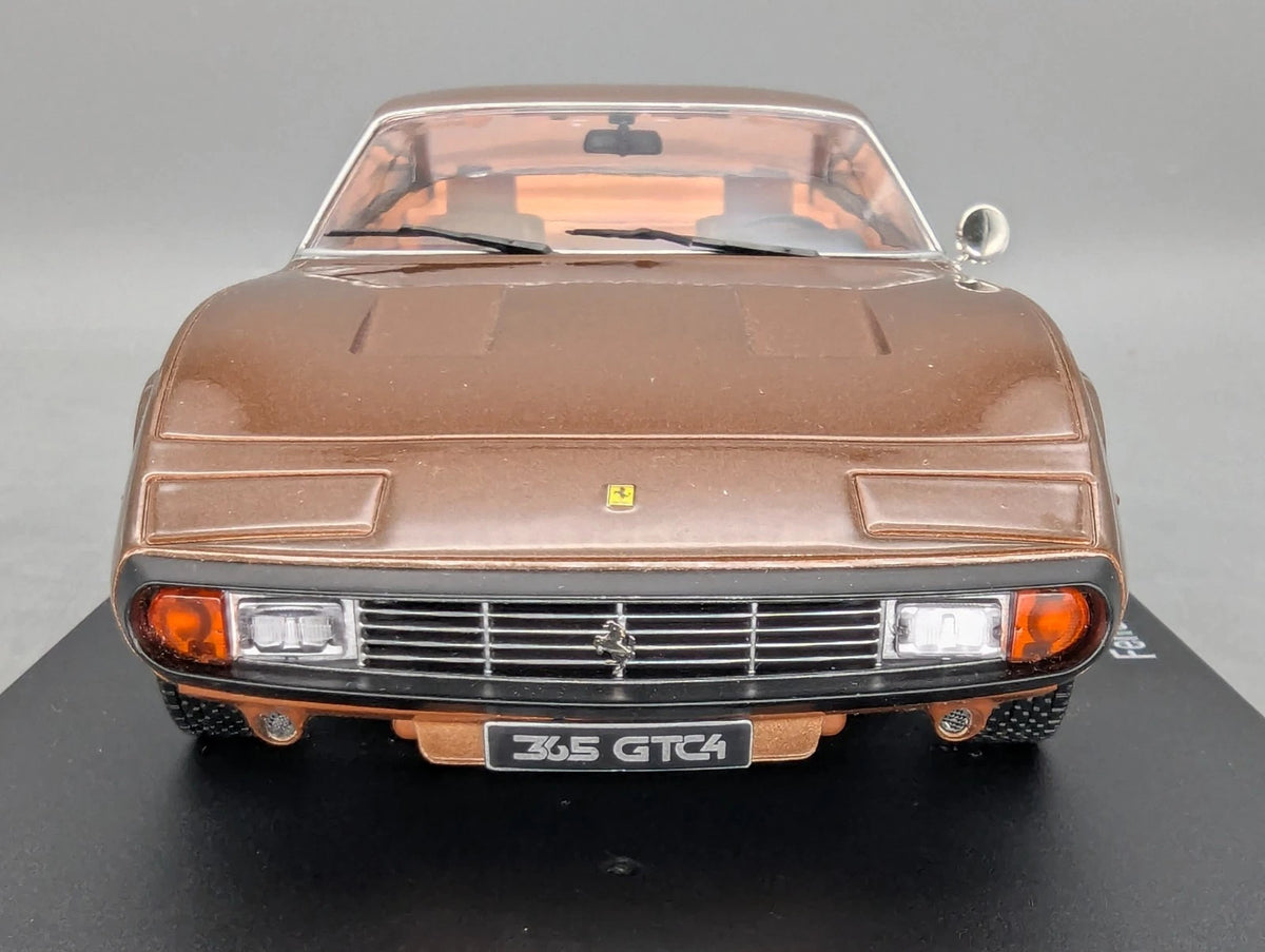 Modellautos 1:18 KK-Scale Ferrari 365 GTC4 1971 Braun Metallic mit OVP