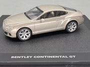 Modellautos 1:43 Minichamps Bentley Continental GT Liquid Mercury mit OVP