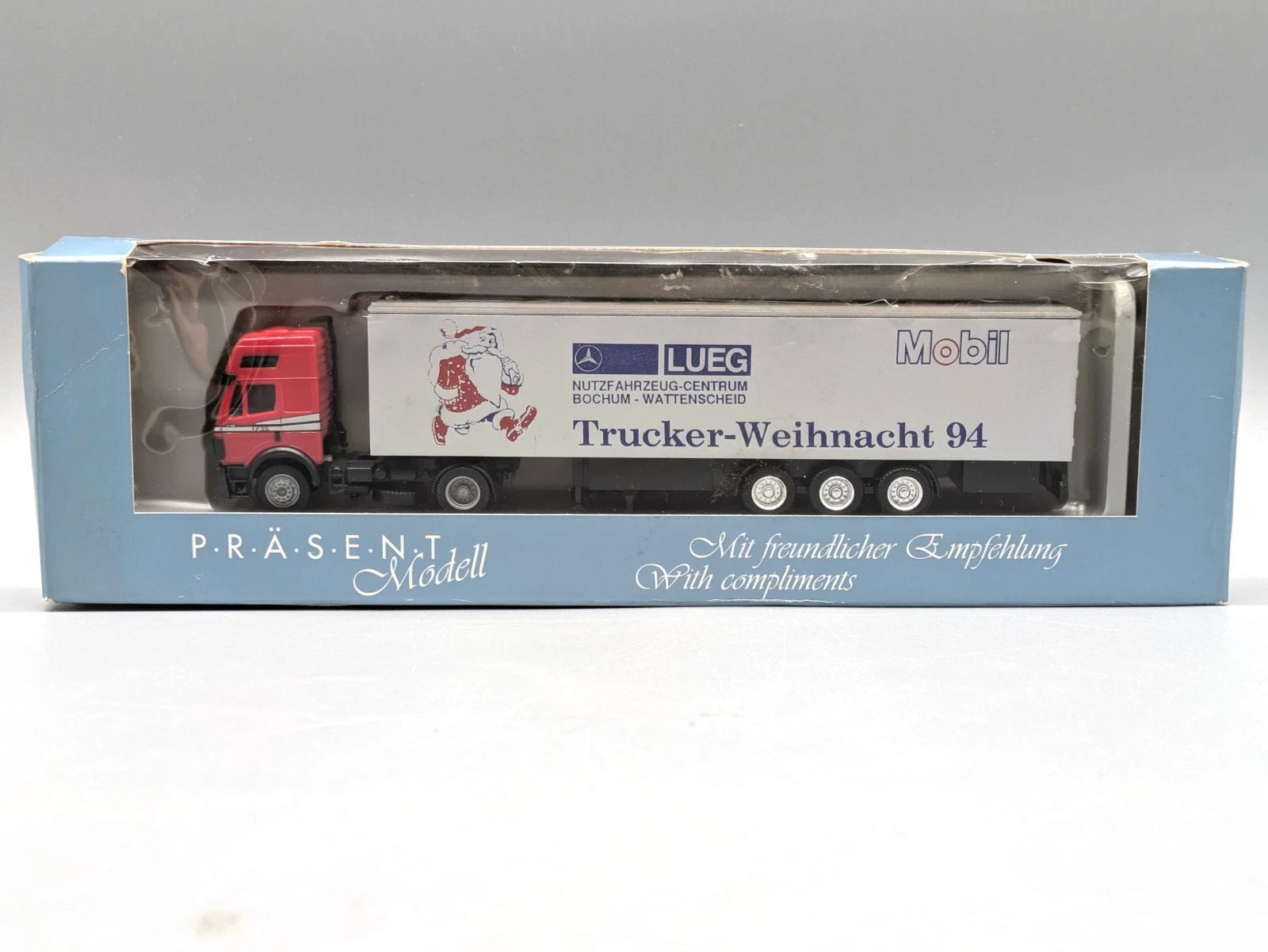 Lkw 1:87 Albedo Mercedes-Benz Lueg Trucker-Weihnacht 94 mit OVP